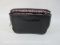 Small Black Expandable Essentials Pouch with Pockets 7oz