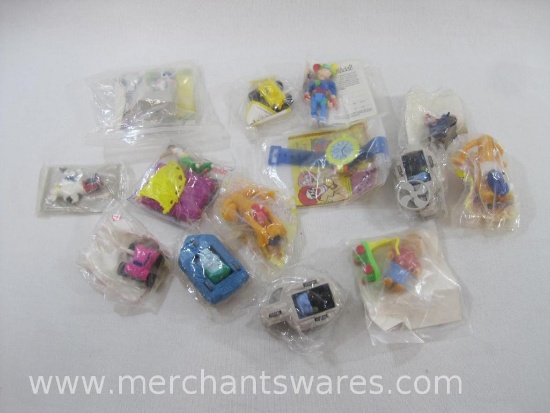 Assorted Fast Food Toys From McDonalds and Burger King in Original Packages 1lb 2oz