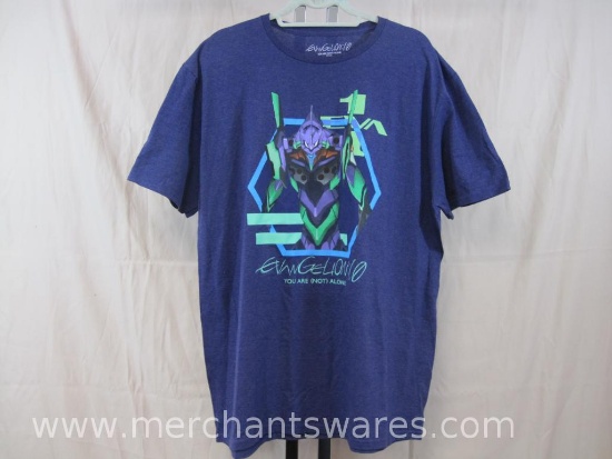 2XL Evangelion:1.0 Your are (not) Alone Lootcrate Short Sleeve Tee 7oz