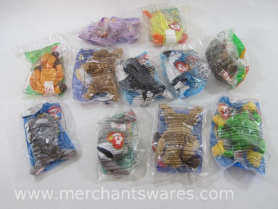 Assorted TY McDonalds Happy Meal Toys in Original Packaging 13oz