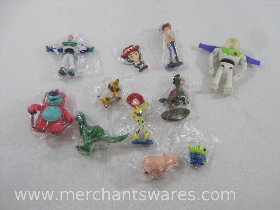 Disney Pixar Toy Story Figurines includes Jessie, Buzz Lightyear, Rex, Woody, Bullseye and more 12oz