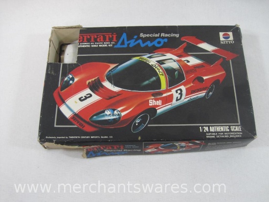 Nitto Ferrari Dino Special Racing Car Model Kit No. 578, 1:24 Authentic Scale, Twentieth Century