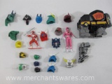 Assorted Action Figures includes Power Rangers Megazord, Pink and Red Ranger Figures, Transformers