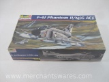 Sealed Revell Monogram F-4J Phantom II/MiG Ace 1:48 Scale Aircraft Model Kit, 1998 Revell-Monogram