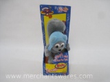 The Adventures of Rocky and Bullwinkle Poseable Rocky Toy in Original Box 5oz