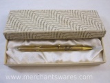 Vintage Gold Tone Ball New York Pen
