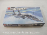 Sealed AMT Ertl Grumman F-14A Tomcat 1:72 Scale Aircraft Model Kit #8829, 1989 The Ertl Company
