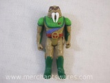 Thundercats Tuska Warrior Action Figure, 1985 Telepix LJN Toys Ltd, 5 oz
