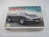 Italeri Ferrari 275 Spyder N. A. R. T. 1:24 Scale Model Car Kit No. 673, 11 oz