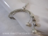 Sterling Silver Multi-Strand Bracelet, 11.6 g