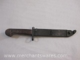 AK-47 Bayonet with Sheath, S AN0387, see pictures, 15 oz