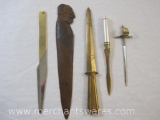 Assorted Vintage Letter Openers, 8 oz
