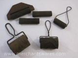 Antique Wood Graining Rollers/Stamps, 2 lbs 11 oz