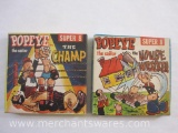 Two Vintage Super 8 Popeye The Sailor Films in Original Boxes including Popeye the Sailor in the