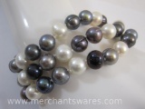 Ross Simons Multi-Strand Pearl Bracelet with Sterling Silver Clasp