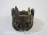 Sterling Silver WWII Wings Ring, see pictures for condition, 15.0 g