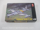 Hobby Craft Korean War T-33 Aircraft Model Kit HC1548, 9 oz