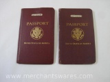 Two 1930s Passports for Stanley Russell Townsend of Rochester New York, see pictures, 4 oz