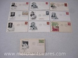 First Day Covers of Notable People includes Ernest Reuter, John Marshgall, Woodrow Wilson, Octave