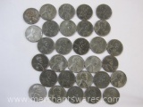 30 WWII 1943 US Steel Pennies