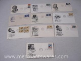 First Day Covers includes Crusade Against Cancer, The Salvation Army, The American Legion, A Salute