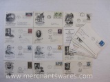 First Day Covers includes 400th Anniv. William Shakespeare, Commemorating Viking Space Missions,
