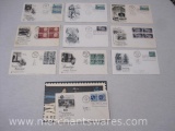 Commemorative First Day Covers includes Decade of Space Achievement, World Peace Through World