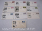 First Day Covers including 50th Anniversary Oklahoma Statehood, 100th Anniversary California