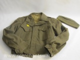 WWII 99th Division US Army Ike Jacket with Army 103rd Infantry 