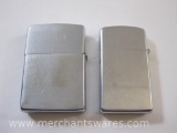 Two Vintage Zippo Lighters