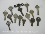 Vintage Keys including Six Russwin Double Dragon Keys and More