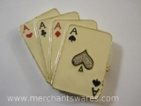 Quad Aces Enameled Trinket Box, Work of Art