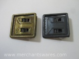 Two US Army Belt Buckles