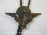 French Foreign Legion Jump Wings Bolo Tie