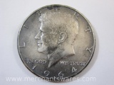US 1964 Silver Kennedy Half Dollar Coin, 12.4 g