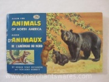 1960 Animals of North America Tobacco Collector's Cards Album by Roger Troy Peterson, 3 oz