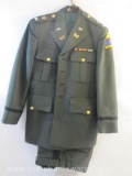 WWII US Army 23rd Engineer Battalion Distinctive Unit Dress Uniform with Jacket and Pants with