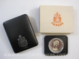 Silver Canada Dollar Coin: 1976 Library of Parliament Centennial