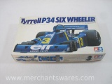 Tamiya Tyrrell P34 Six Wheeler Grand Prix 1:20 Scale Model Car Kit, Tamiya Plastic Model Co., 13 oz