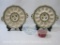 Two Tara Deviled Egg Trays with Pyrex and Temptations Storage Bowls