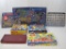 Assorted Board Games including, Operation, Scrabble, M&Ms Counting and More