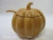 Pumpkin Soup Tureen with Ladle, made in China