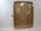 Metal Display Cabinet with Glass Front, approx 24x32 inches, 2.5