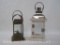 Two Lanterns, One Oil Burning and One with Tealight