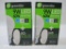 Two Greenlite 4 Packs 9W LED 60W Equivalent Bulbs with LED Nightlites