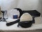 Reisenthal Handled Bag of Lighting Supplies, Folding Light Stand with Bulb, Light Diffusers and More