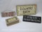 Wooden Country Sign Plaques with Trinket Box