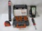 Tool Assortment includes Ridgid Hole Saw Cutting Tips, Pittsburgh Wrenches, Husky Socket Set and