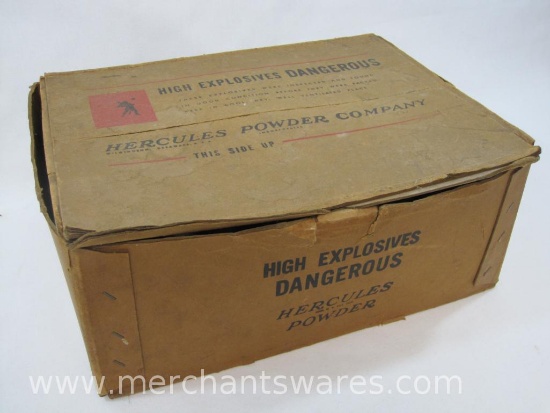 Hercules Powder Company High Explosives Cardboard Box