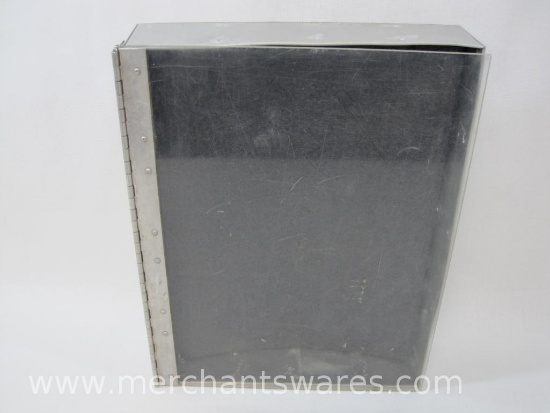 Metal Display box with Clear Plexiglass Top